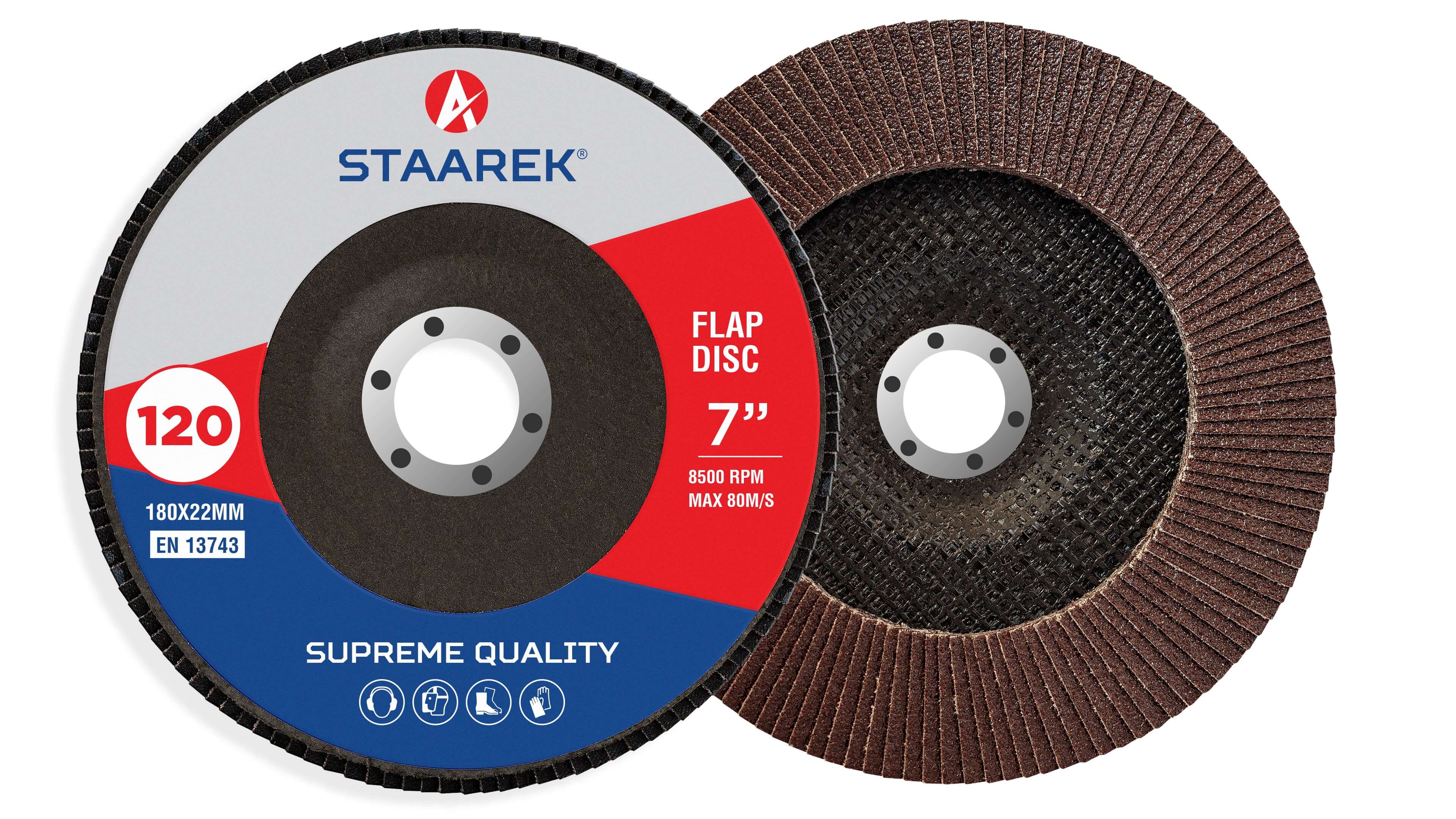 FLAP DISC With Fibber Glass Backing Cover